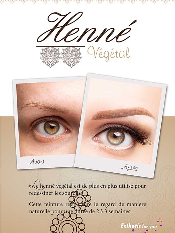 Henne végétal Rodez et Millau -  esthetic for you